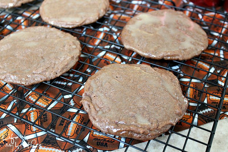 Chocolate Glazed Dr Pepper Cookies