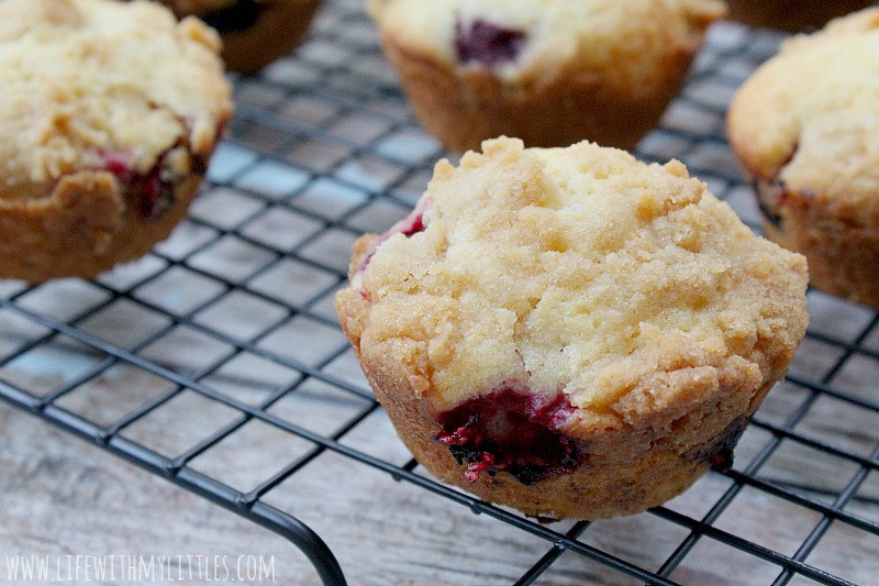 Streusel Raspberry Muffins